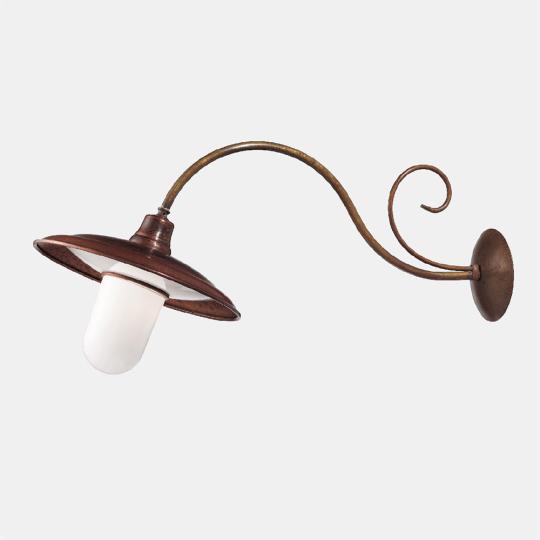 mediteranska vonkajsia nastenna lampa nastenne svietidlo rustikalna medena vintage vidiecky med kov domu provensalsky kamen osvetlenie vodoodolne zahrada lampy.jpg